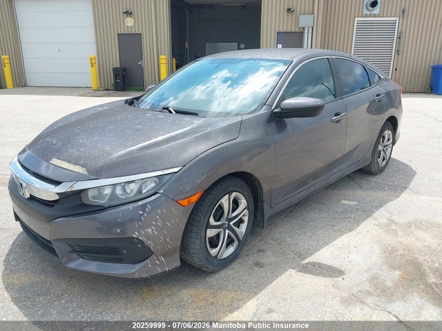 2017 Honda Civic Lx მანქანა იყიდება აუქციონზე, vin: 2HGFC2F53HH036998, აუქციონის ნომერი: 20259999