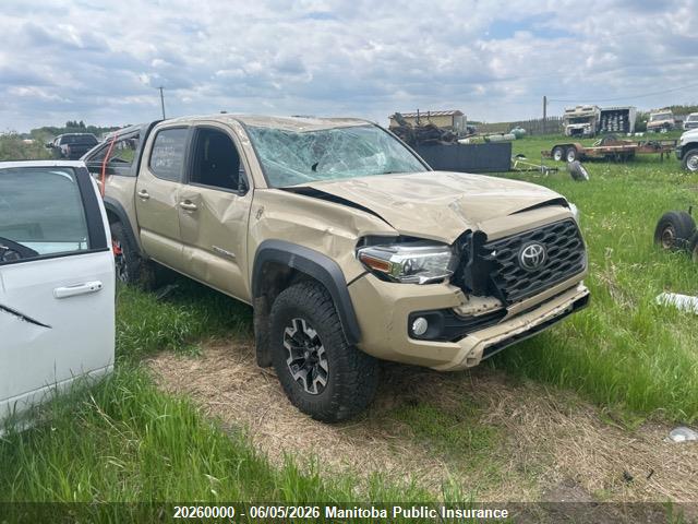 2020 Toyota Tacoma Double Cab V6 მანქანა იყიდება აუქციონზე, vin: 5TFCZ5AN0LX213228, აუქციონის ნომერი: 20260000
