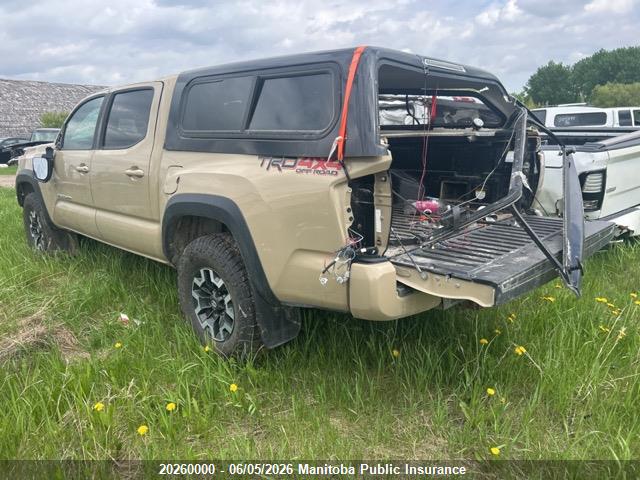 2020 Toyota Tacoma Double Cab V6 მანქანა იყიდება აუქციონზე, vin: 5TFCZ5AN0LX213228, აუქციონის ნომერი: 20260000