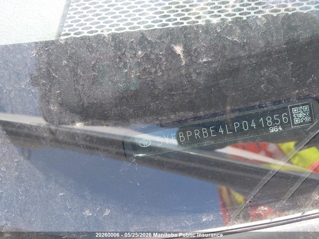 5YFBPRBE4LP041856 Toyota COROLLA LE