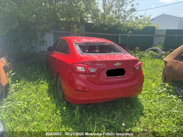Продажа на аукционе авто 2016 Chevrolet Cruze Ls Turbo, vin: 1G1BC5SM2G7292306, номер лота: 20260007
