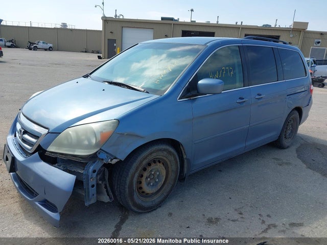 2007 Honda Odyssey Ex მანქანა იყიდება აუქციონზე, vin: 5FNRL38447B505266, აუქციონის ნომერი: 20260016
