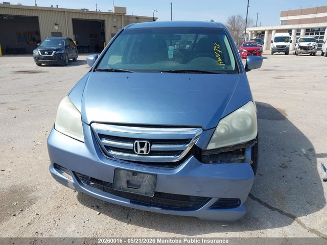2007 Honda Odyssey Ex მანქანა იყიდება აუქციონზე, vin: 5FNRL38447B505266, აუქციონის ნომერი: 20260016