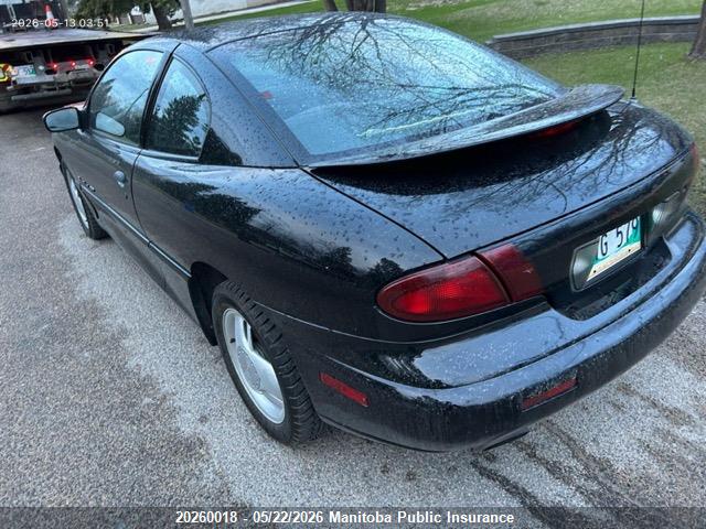 Aukcja sprzedaży 1998 Pontiac Sunfire Gt, vin: 1G2JD12TXW7524878, numer aukcji: 20260018