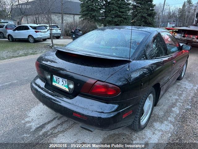 Aukcja sprzedaży 1998 Pontiac Sunfire Gt, vin: 1G2JD12TXW7524878, numer aukcji: 20260018