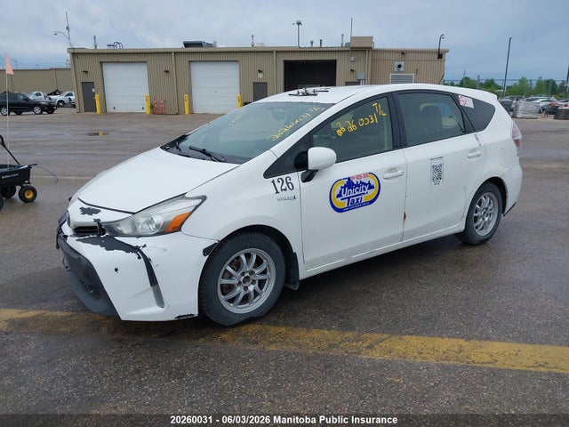 20260031 :رقم المزاد ، JTDZN3EU2FJ029167 vin ، 2015 Toyota Prius V مزاد بيع