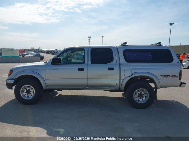 Auction sale of the 2002 Toyota Tacoma Double Cab V6, vin: 5TEHN72N12Z063133, lot number: 20260043
