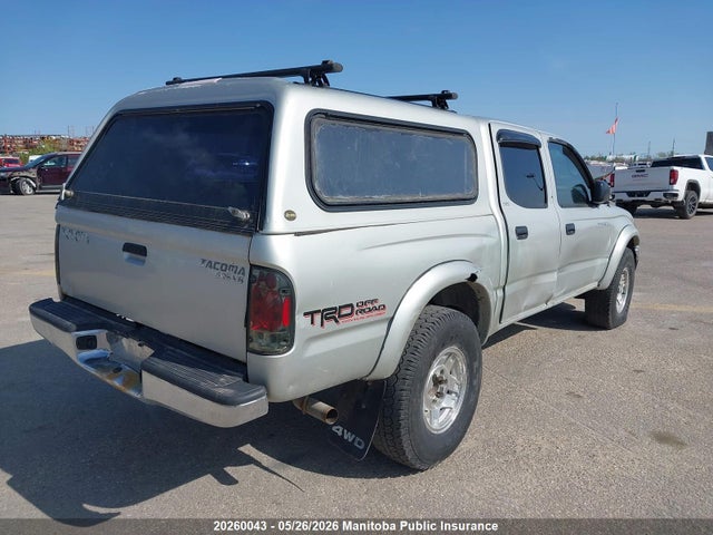 Auction sale of the 2002 Toyota Tacoma Double Cab V6, vin: 5TEHN72N12Z063133, lot number: 20260043