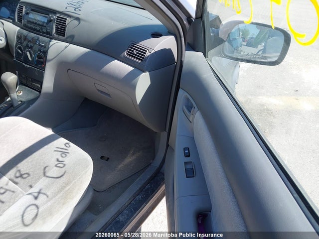 Продаж на аукціоні авто 2004 Toyota Corolla Ce, vin: 2T1BR32E84C817978, номер лоту: 20260065