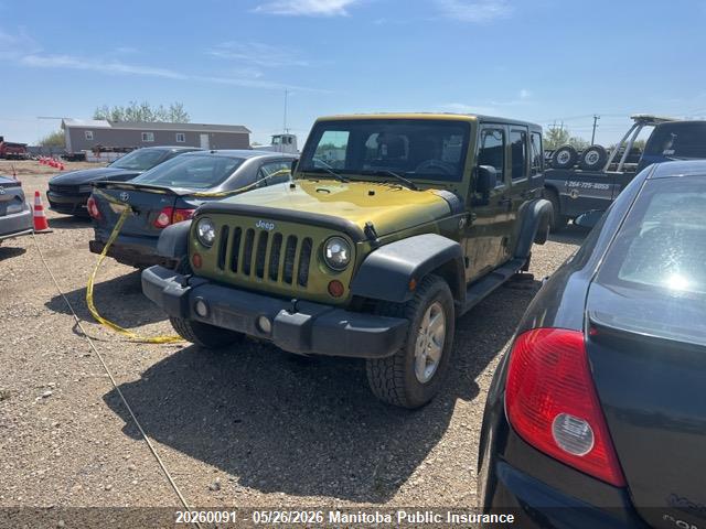 2008 Jeep Wrangler Unlimited X მანქანა იყიდება აუქციონზე, vin: 1J4GA39158L560237, აუქციონის ნომერი: 20260091