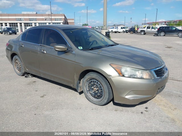 20260101 :رقم المزاد ، 1HGCP26319A809375 vin ، 2009 Honda Accord Lx مزاد بيع