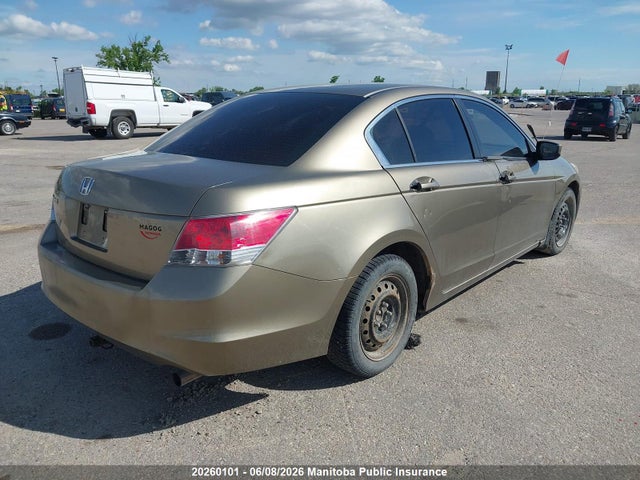 20260101 :رقم المزاد ، 1HGCP26319A809375 vin ، 2009 Honda Accord Lx مزاد بيع