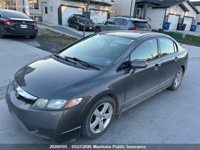 20260105 :رقم المزاد ، 2HGFA16629H027042 vin ، 2009 Honda Civic Sport مزاد بيع