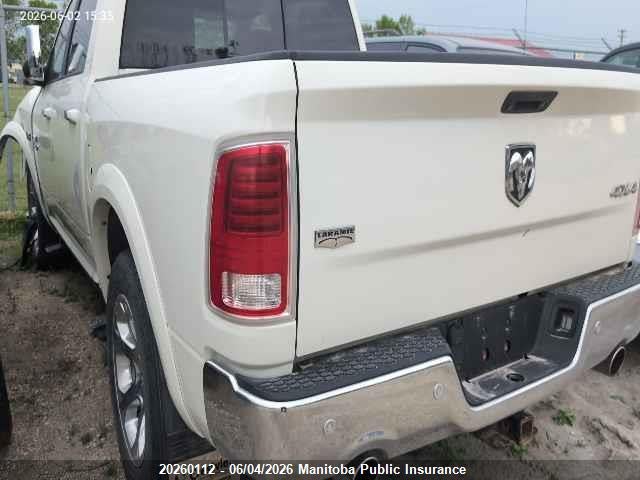 Продаж на аукціоні авто 2017 Dodge Ram 1500 Laramie Crew Cab, vin: 1C6RR7NT1HS685920, номер лоту: 20260112