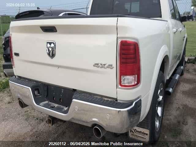Продаж на аукціоні авто 2017 Dodge Ram 1500 Laramie Crew Cab, vin: 1C6RR7NT1HS685920, номер лоту: 20260112