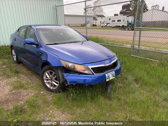 2011 Kia Optima Lx მანქანა იყიდება აუქციონზე, vin: KNAGM4A74B5152291, აუქციონის ნომერი: 20260125