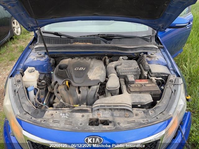 2011 Kia Optima Lx მანქანა იყიდება აუქციონზე, vin: KNAGM4A74B5152291, აუქციონის ნომერი: 20260125
