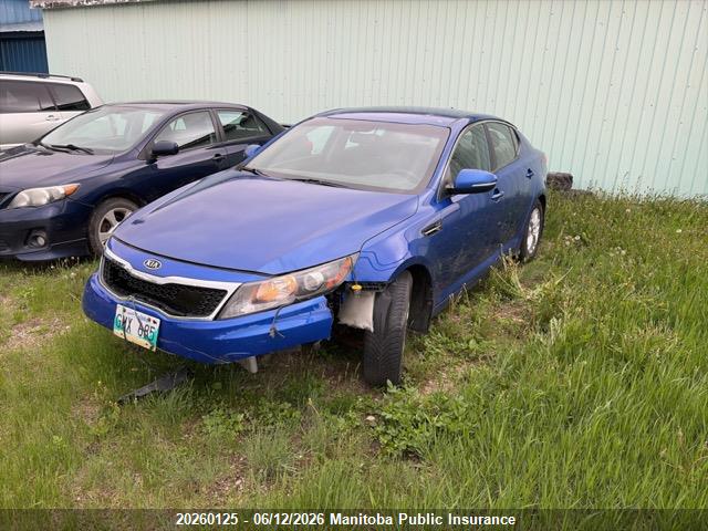 2011 Kia Optima Lx მანქანა იყიდება აუქციონზე, vin: KNAGM4A74B5152291, აუქციონის ნომერი: 20260125