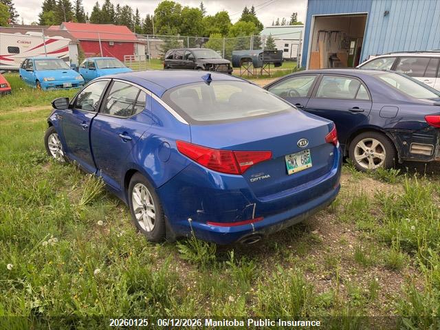 2011 Kia Optima Lx მანქანა იყიდება აუქციონზე, vin: KNAGM4A74B5152291, აუქციონის ნომერი: 20260125