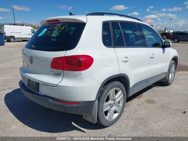 20260133 :رقم المزاد ، WVGJV7AX1GW530832 vin ، 2016 Volkswagen Tiguan 2.0 Tsi مزاد بيع