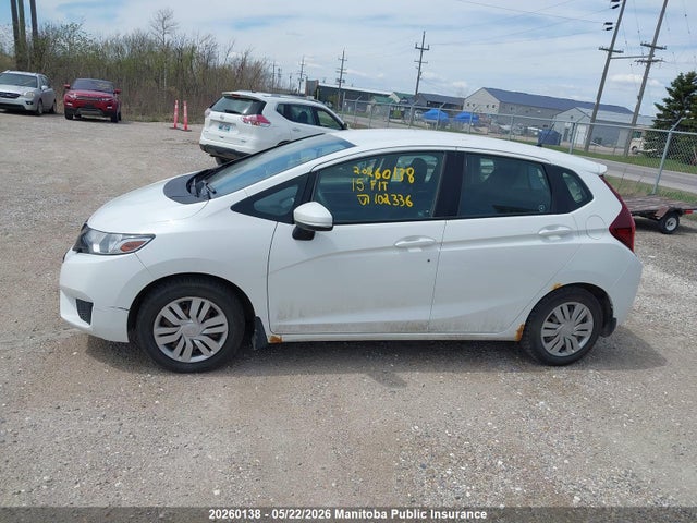 20260138 :رقم المزاد ، 3HGGK5H58FM102336 vin ، 2015 Honda Fit Lx مزاد بيع