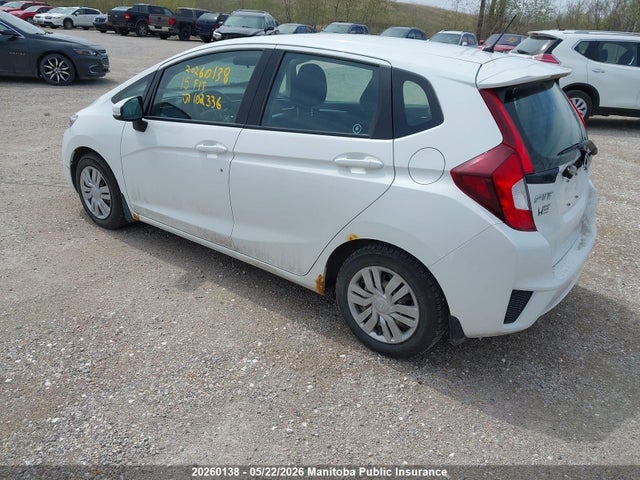 20260138 :رقم المزاد ، 3HGGK5H58FM102336 vin ، 2015 Honda Fit Lx مزاد بيع