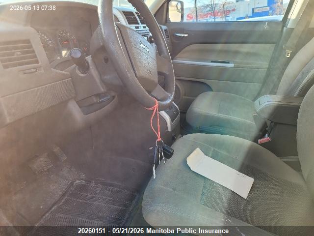 20260151 :رقم المزاد ، 1J8FF28W18D639272 vin ، 2008 Jeep Patriot North مزاد بيع