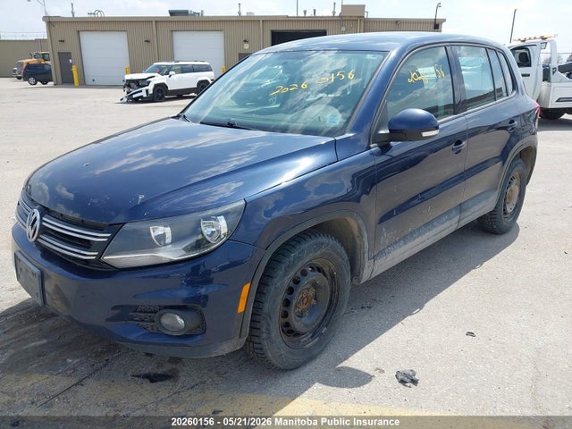 2012 Volkswagen Tiguan 2.0 Tsi მანქანა იყიდება აუქციონზე, vin: WVGBV7AX5CW602324, აუქციონის ნომერი: 20260156