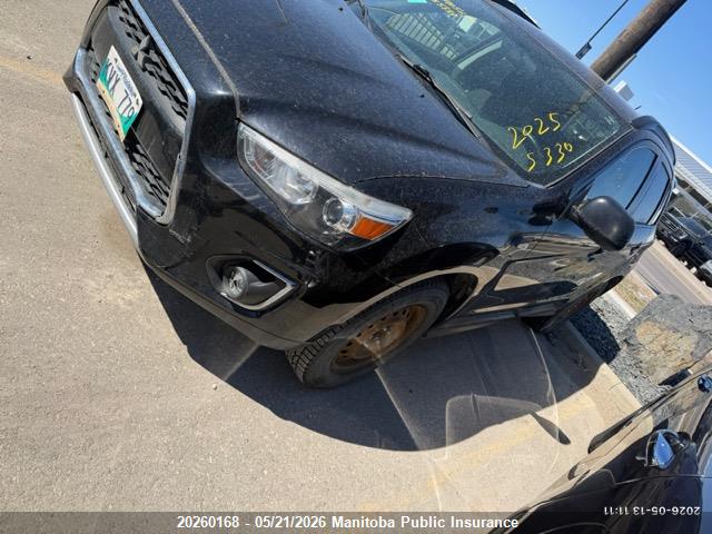 20260168 :رقم المزاد ، 4A4AJ4AU8EE605798 vin ، 2014 Mitsubishi Rvr Gt مزاد بيع