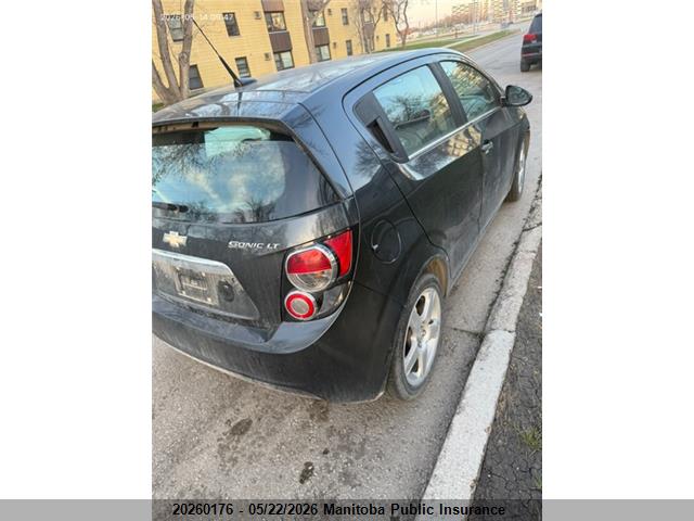 1G1JC6EH6E4205148 Chevrolet SONIC LT