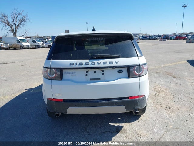 Aukcja sprzedaży 2017 Land Rover Discovery Sport Hse, vin: SALCR2BG5HH686583, numer aukcji: 20260183
