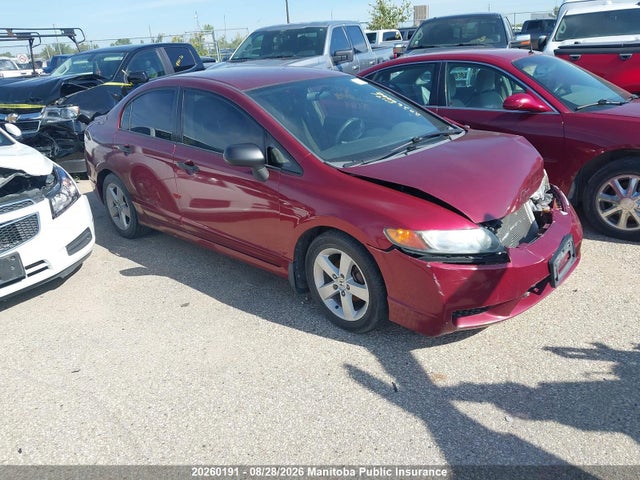 Aukcja sprzedaży 2009 Honda Civic Ex, vin: 2HGFA16489H031949, numer aukcji: 20260191