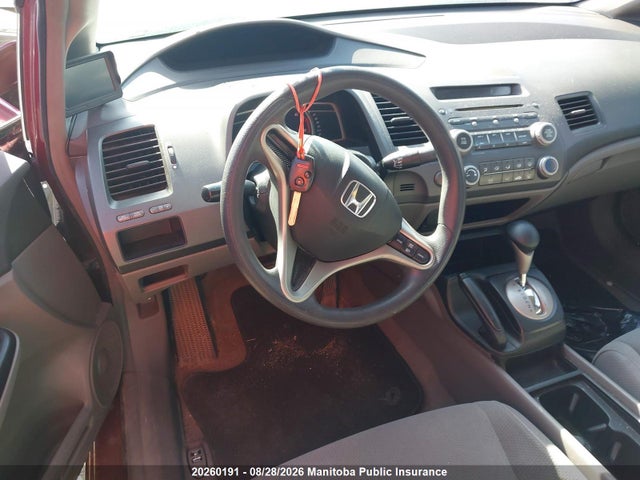 Aukcja sprzedaży 2009 Honda Civic Ex, vin: 2HGFA16489H031949, numer aukcji: 20260191