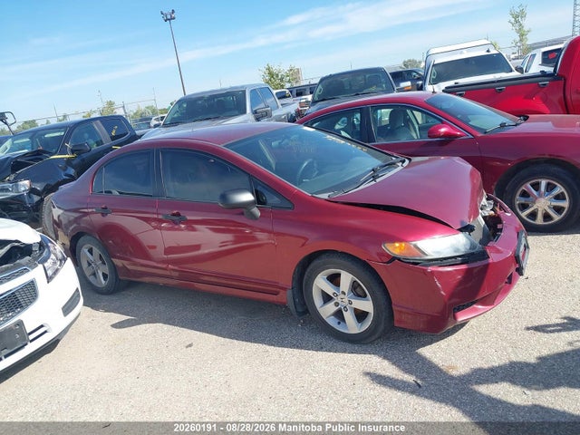 Aukcja sprzedaży 2009 Honda Civic Ex, vin: 2HGFA16489H031949, numer aukcji: 20260191