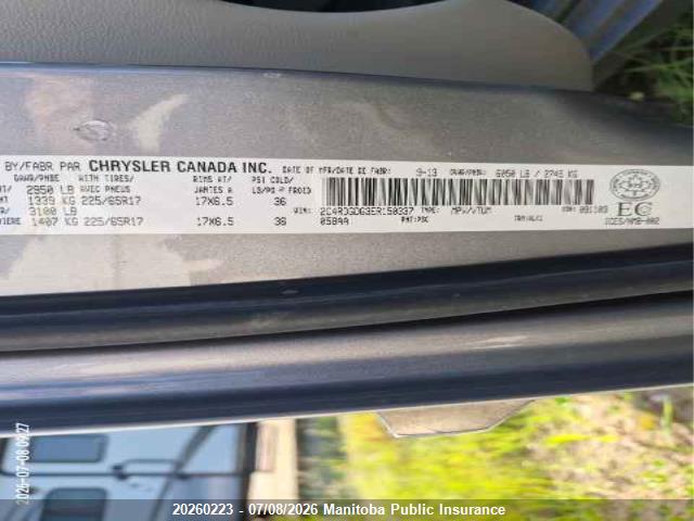 Dodge Grand Caravan Crew 2014 2C4RDGDG3ER150337 Image 9