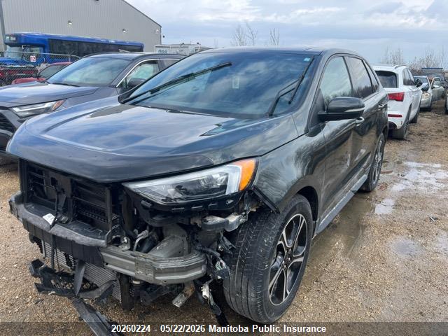 20260224 :رقم المزاد ، 2FMPK4AP0NBA05146 vin ، 2022 Ford Edge St مزاد بيع