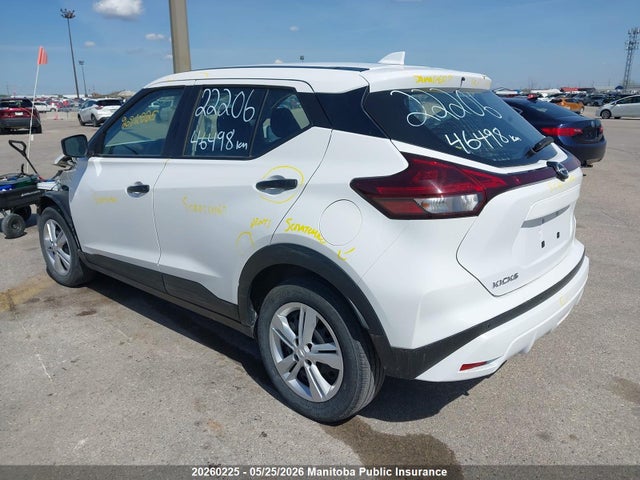 Продаж на аукціоні авто 2024 Nissan Kicks S, vin: 3N1CP5BV3RL535423, номер лоту: 20260225