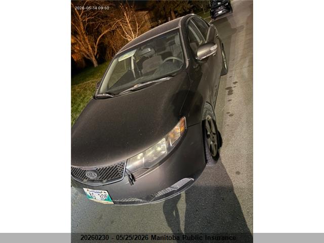 20260230 :رقم المزاد ، KNAFU4A21A5307622 vin ، 2010 Kia Forte Ex مزاد بيع