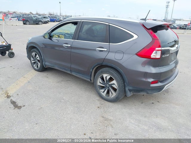Продаж на аукціоні авто 2016 Honda Cr-v Touring, vin: 5J6RM4H92GL809783, номер лоту: 20260231