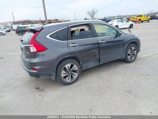 Продаж на аукціоні авто 2016 Honda Cr-v Touring, vin: 5J6RM4H92GL809783, номер лоту: 20260231