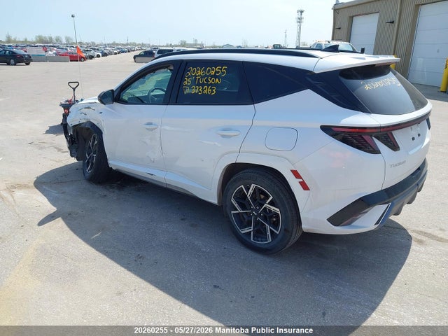 Aukcja sprzedaży 2025 Hyundai Tucson N-line Hybrid, vin: KM8JCDD12SU373263, numer aukcji: 20260255