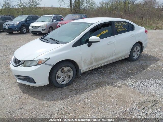 Продажа на аукционе авто 2014 Honda Civic Lx, vin: 2HGFB2F49EH010444, номер лота: 20260264