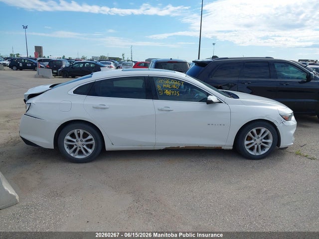 2016 Chevrolet Malibu Lt მანქანა იყიდება აუქციონზე, vin: 1G1ZE5ST7GF288435, აუქციონის ნომერი: 20260267