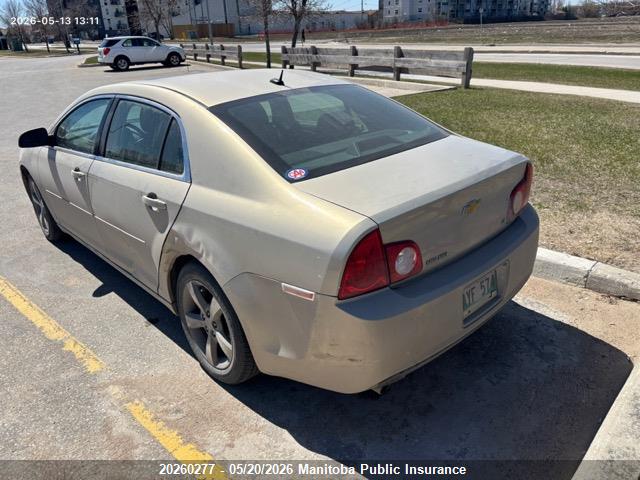 Продаж на аукціоні авто 2009 Chevrolet Malibu Lt, vin: 1G1ZJ57B59F222769, номер лоту: 20260277
