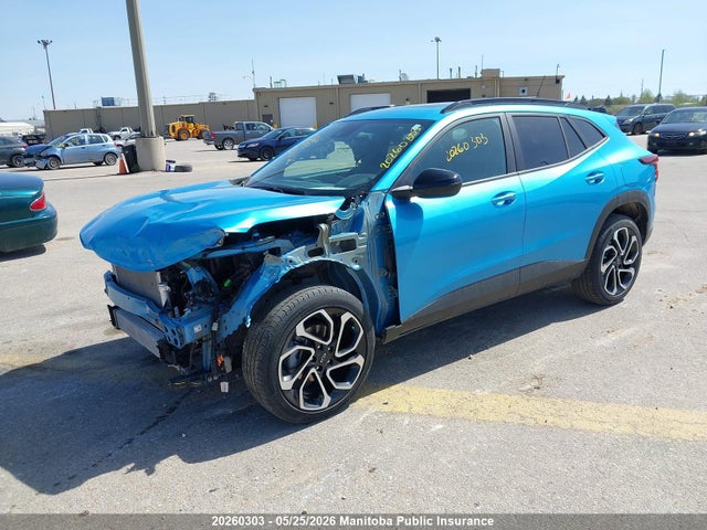 20260303 :رقم المزاد ، KL77LJE20SC148704 vin ، 2025 Chevrolet Trax Rs مزاد بيع