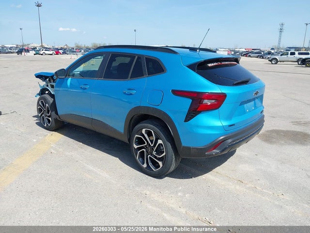 20260303 :رقم المزاد ، KL77LJE20SC148704 vin ، 2025 Chevrolet Trax Rs مزاد بيع