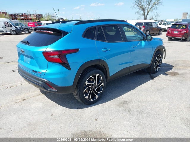 20260303 :رقم المزاد ، KL77LJE20SC148704 vin ، 2025 Chevrolet Trax Rs مزاد بيع