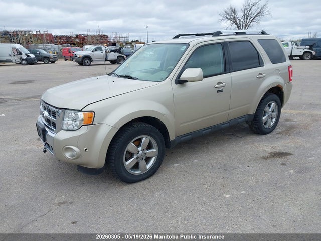 20260305 :رقم المزاد ، 1FMCU9EG0AKB87298 vin ، 2010 Ford Escape Limited V6 مزاد بيع