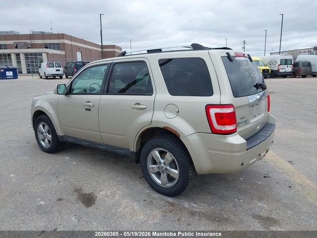 20260305 :رقم المزاد ، 1FMCU9EG0AKB87298 vin ، 2010 Ford Escape Limited V6 مزاد بيع