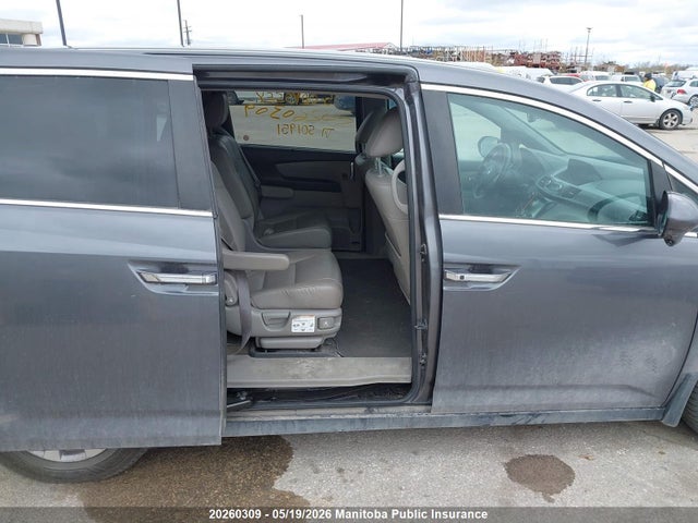 2015 Honda Odyssey Ex-l მანქანა იყიდება აუქციონზე, vin: 5FNRL5H65FB501951, აუქციონის ნომერი: 20260309
